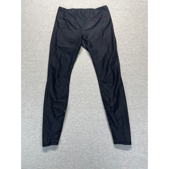 Kyodan Pants - Kyodan Athletic Leggings Women Large Black Geometric Stretch Gym Training Yoga